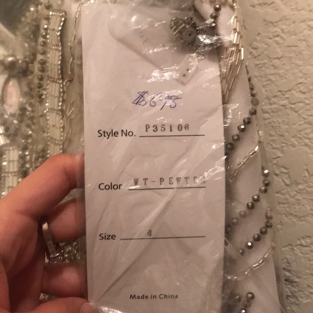 Evening bridal downs